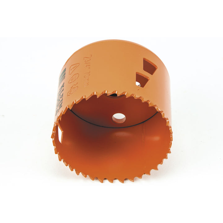 Klein Tools 31944 Bi-Metal Hole Saw, 2-3/4-Inch