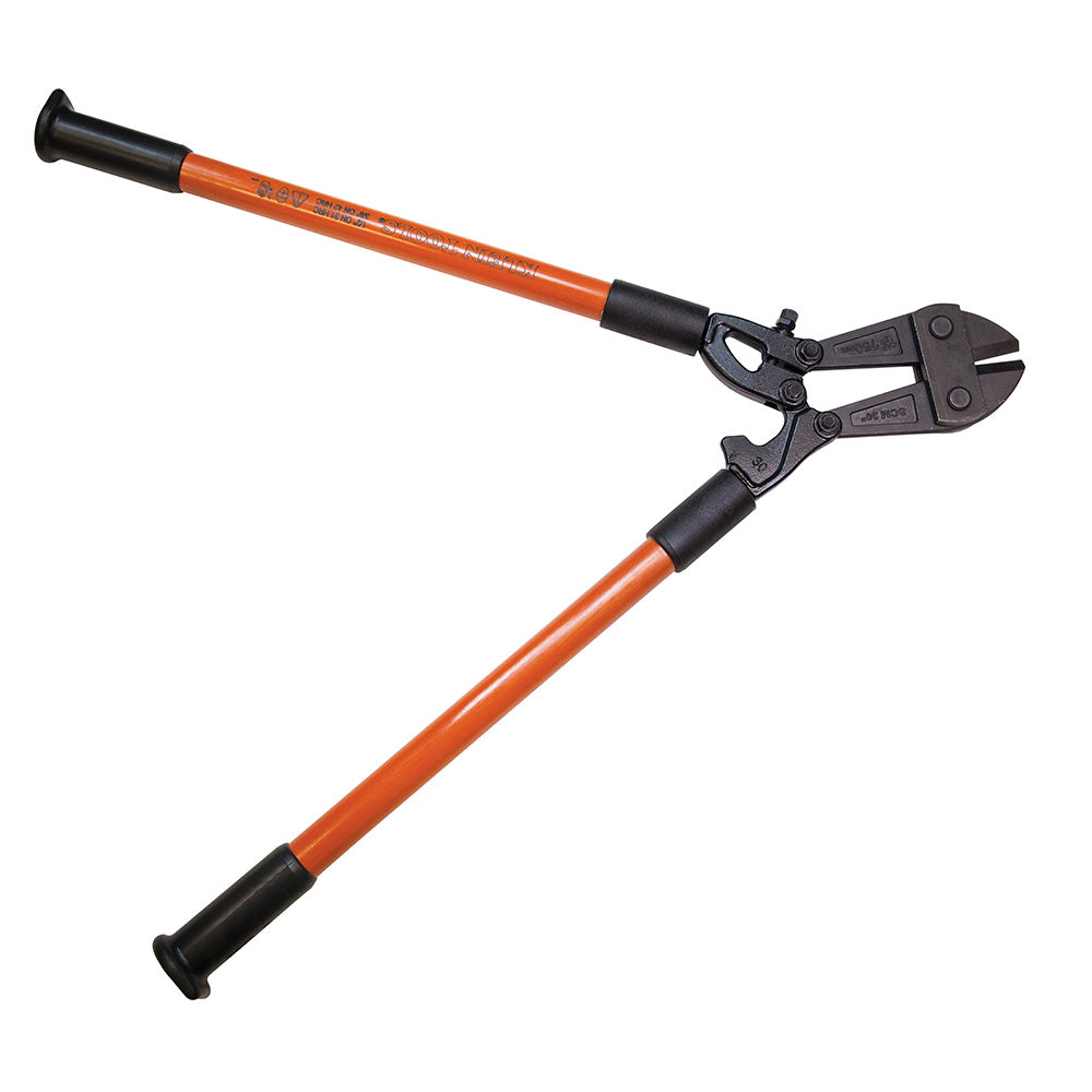 Klein Tools 63130 Bolt Cutter, Fiberglass Handle, 30-1/2-Inch