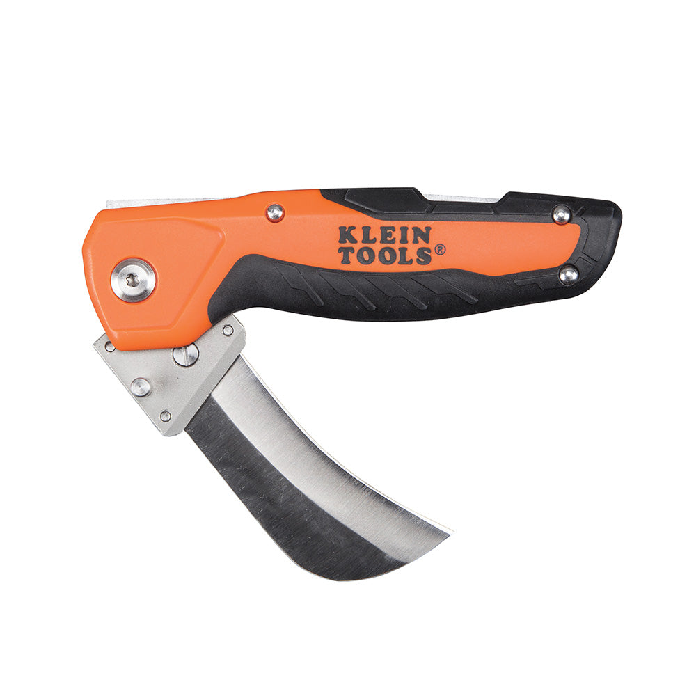 Klein Tools 44218 Folding Utility Knife with Replaceable Blade and Lockback Mechanism