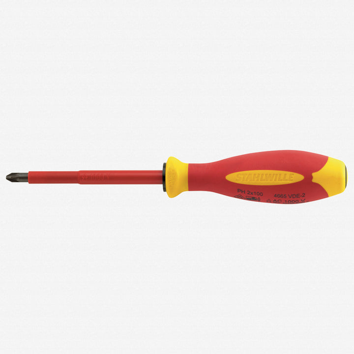 Stahlwille 46703001 4670 VDE DRALL+ #1 Pozidriv Screwdriver