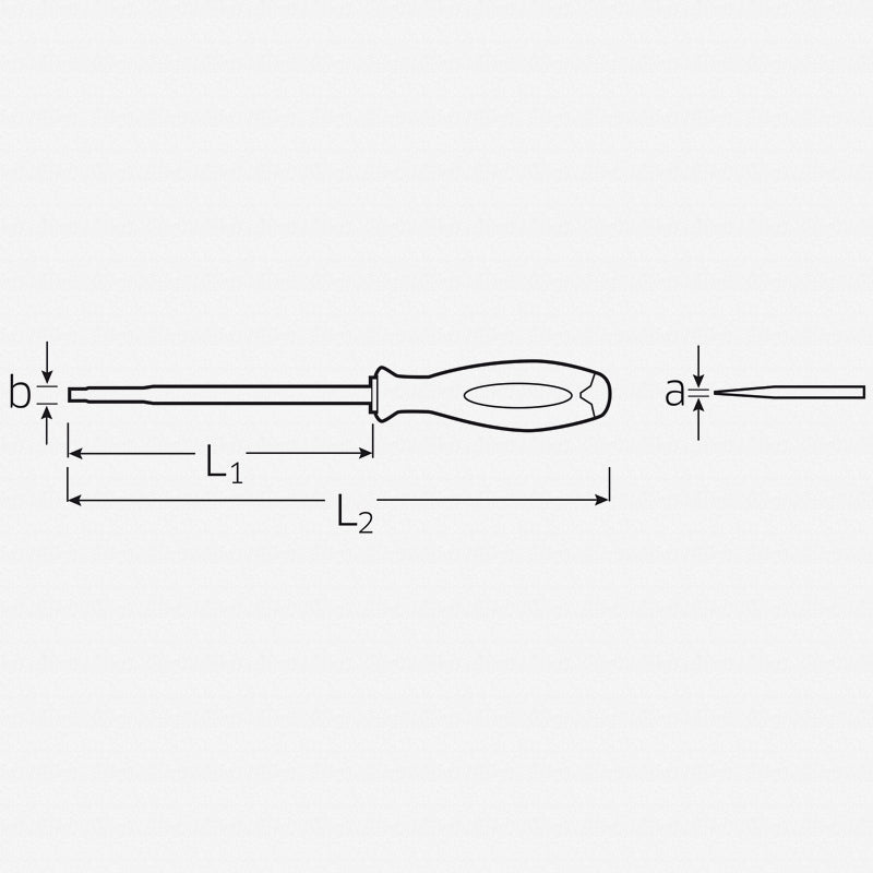Stahlwille 46603065 4660 VDE DRALL+ 6.5 mm Slotted Screwdriver