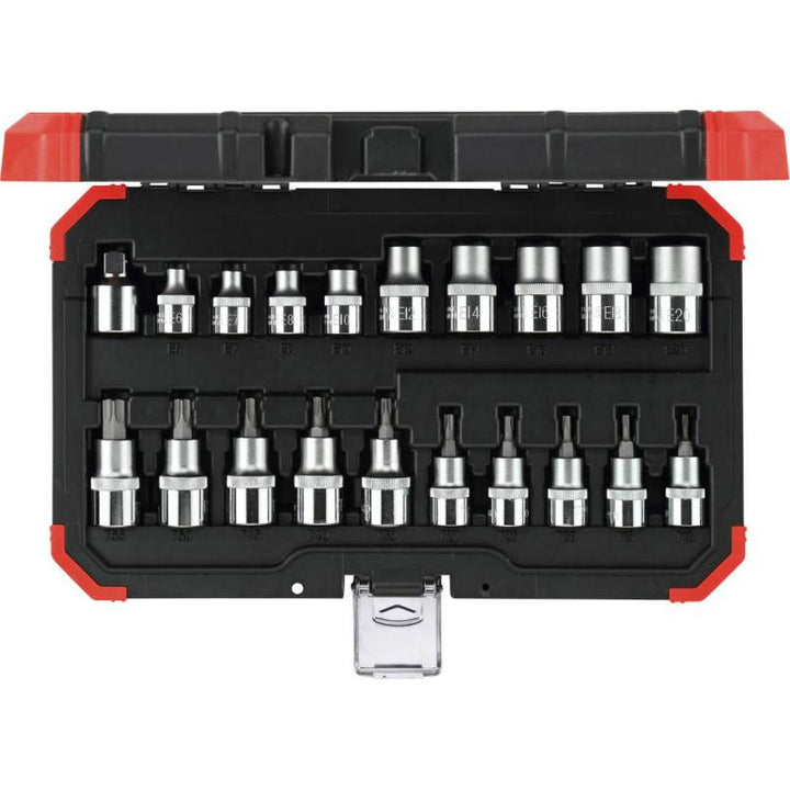 Gedore R68003020 1/2" Drive Socket Set TORX® 20 Pcs