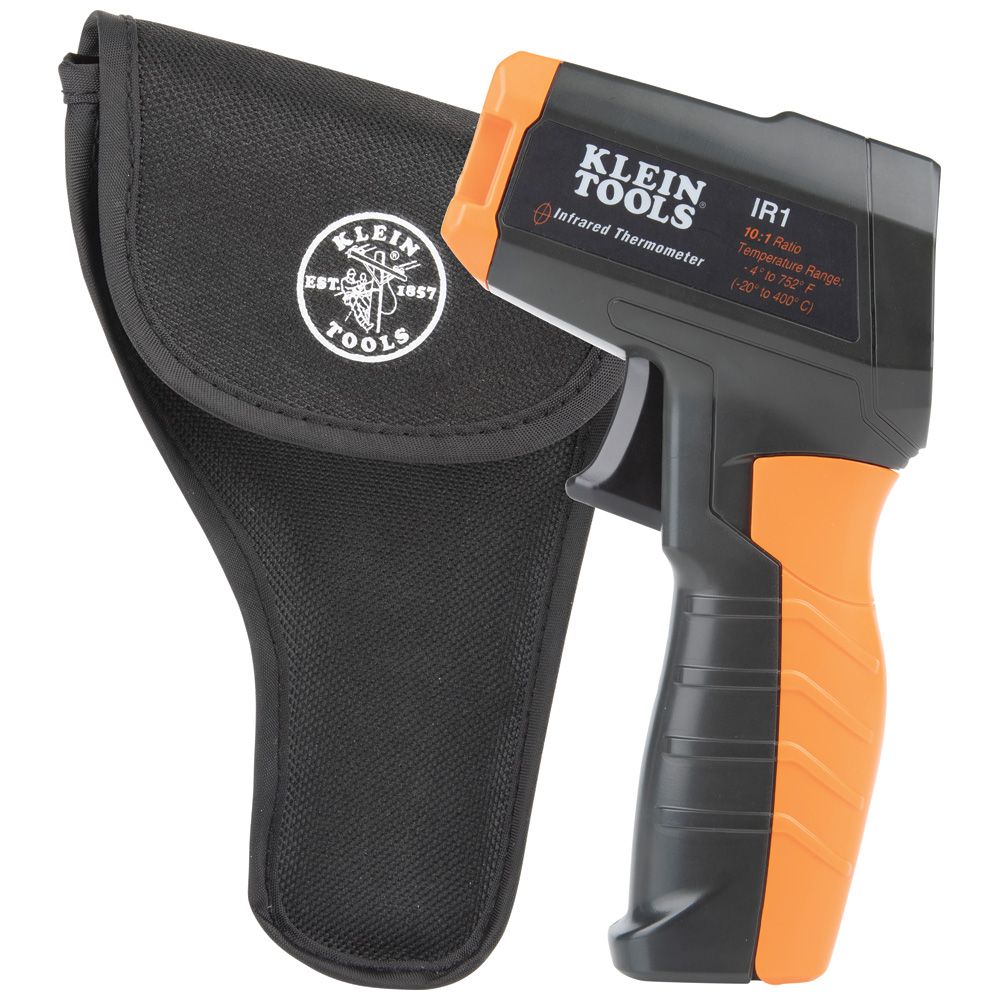 Klein Tools IR1 Infrared Digital Thermometer with Targeting Laser