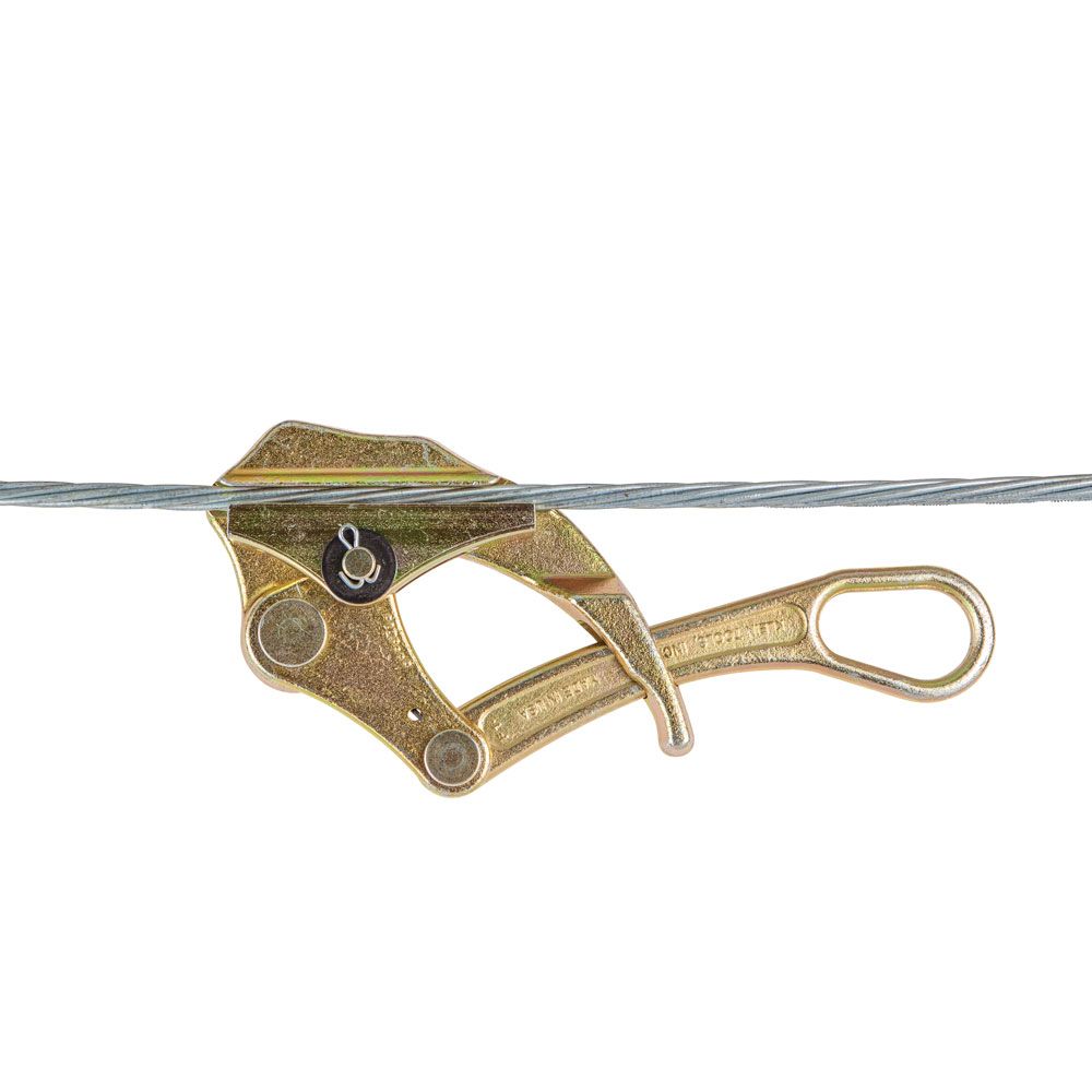 Klein Tools KT45005C Parallel Jaw Grip 4500 Series for Guy Strand, EHS, Coated Cable