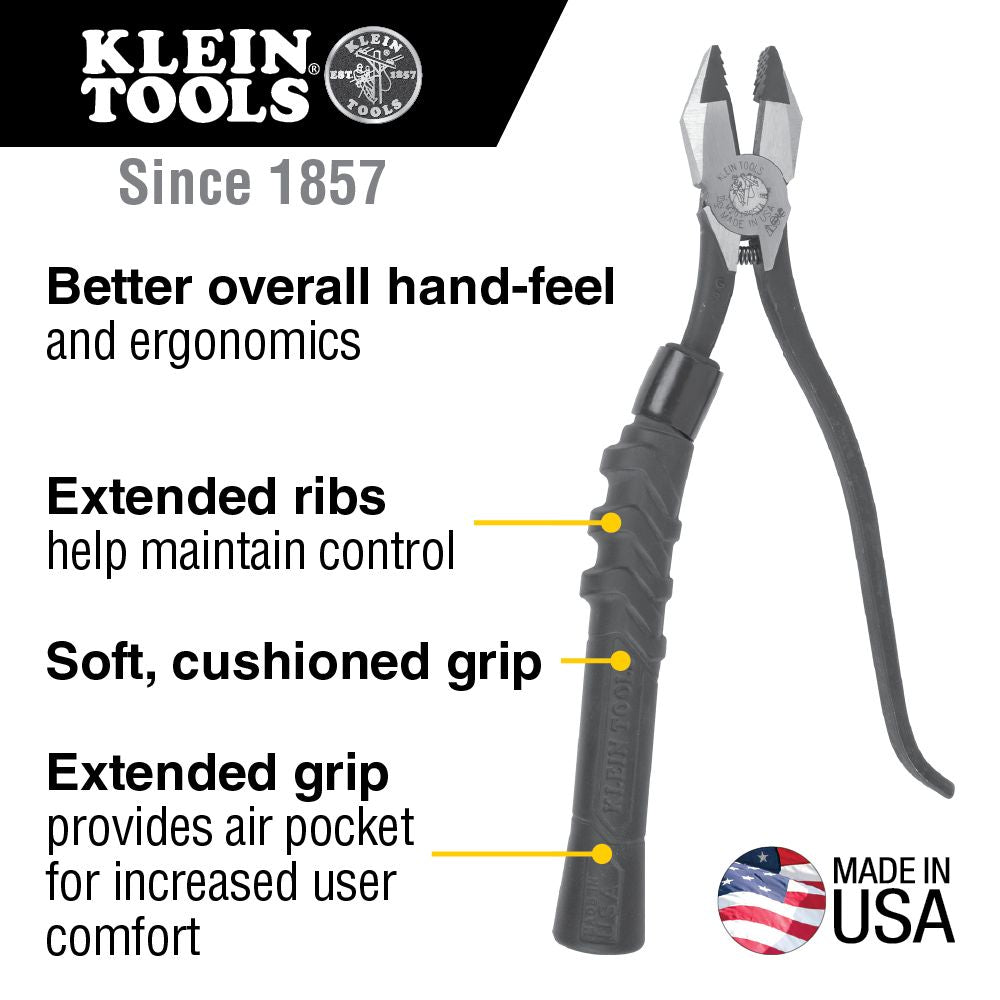Klein Tools M200ST Comfort Grip Kit for Slim-Head Ironworker's Pliers, 2-Pack
