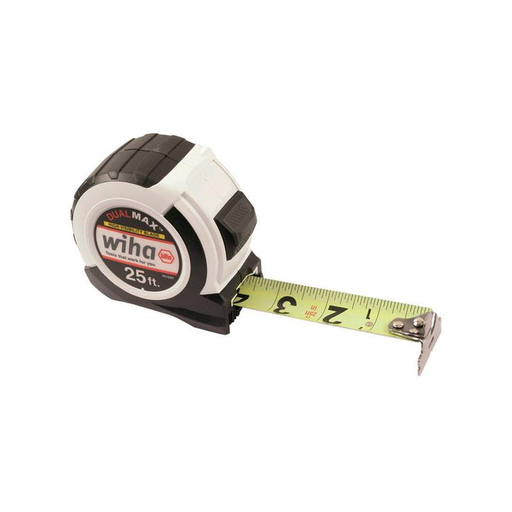 Wiha Tools 61680 25 Foot DualMax Tape Measure