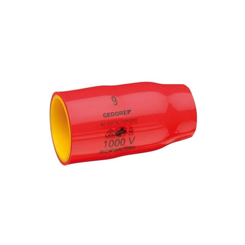Gedore 2946394 VDE Socket 3/8 Inch 8 mm