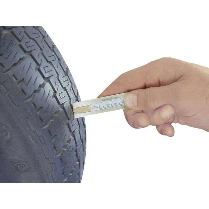 Gedore R19201000 Tire tread depth gauge brass design