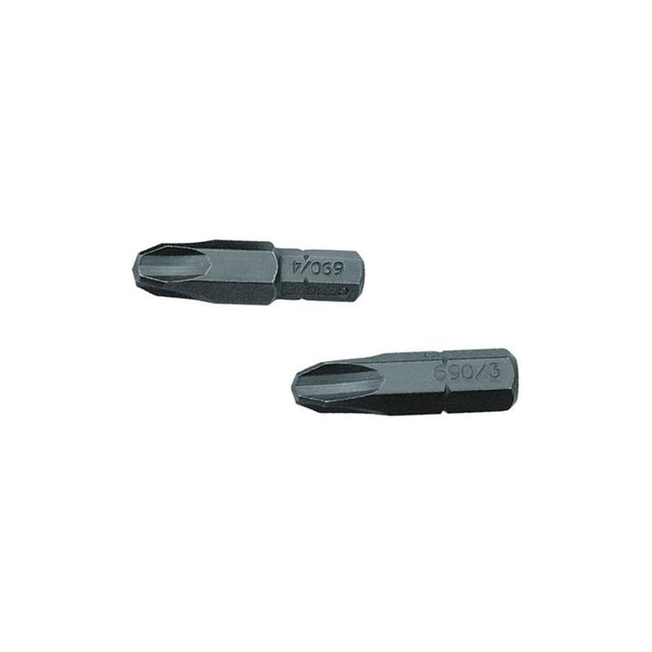 Gedore 6541400 Screwdriver Bit 1/4 Inch Drive , Value pack 10- Piece , PH 2 L