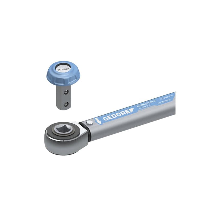 Gedore 2641240 Torque Wrench Dremaster K 1/2 Inch, 40-200 Nm