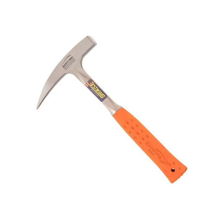 Estwing EO-22P 22 Oz Orange Rock Pick, Pointed Tip