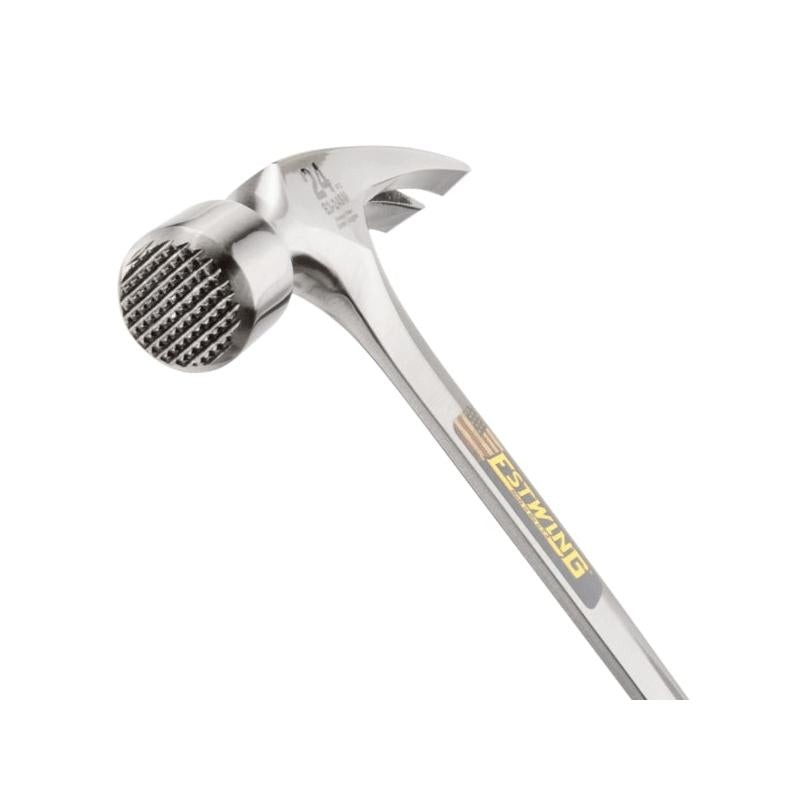 Estwing E3-30SM 30 Oz Framing Hammer W/ Milled Face , Blue Grip