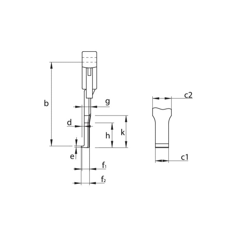 Gedore 2018748 Pulling Leg With Quick-Release Clamp 100 mm