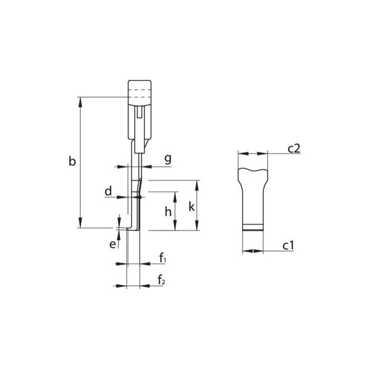 Gedore 2018748 Pulling Leg With Quick-Release Clamp 100 mm