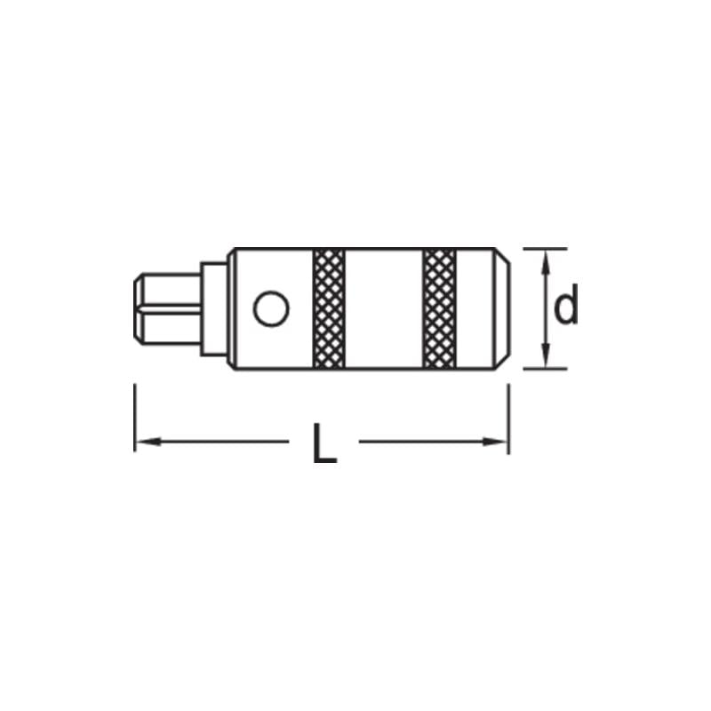 Gedore 6654440 Hand-operated impact driver 1/2 Inch