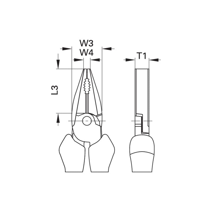 Gedore 1550942 VDE Heavy Duty Combination Pliers