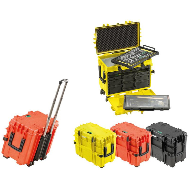 Stahlwille 81091301 13217 Tool Trolley, luminous yellow