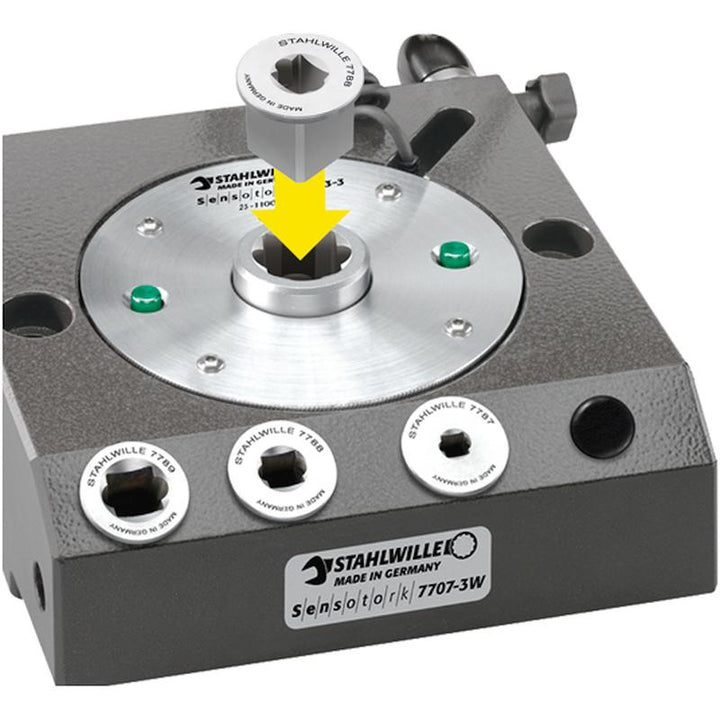 Stahlwille 96521082 7707-3W Torque tester SENSOTORK, 25-1100 Nm
