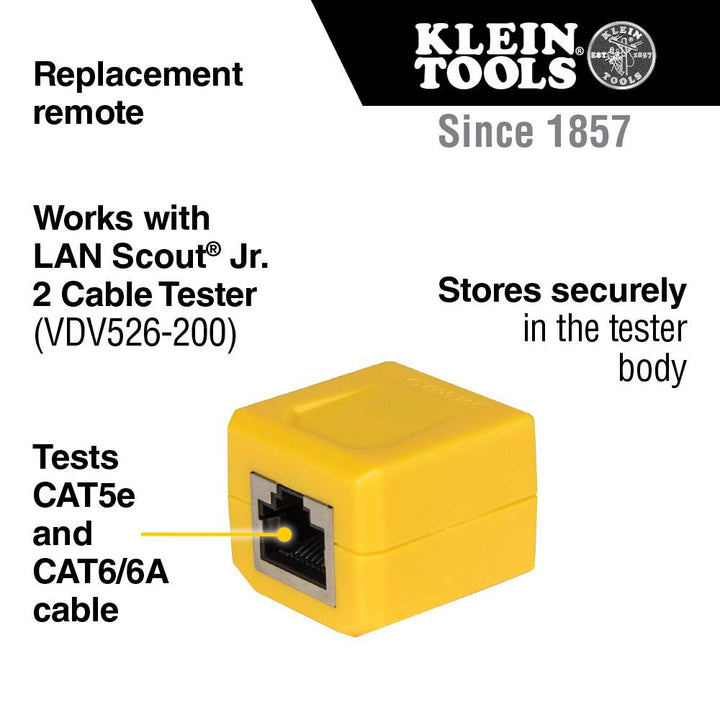 Klein Tools VDV999-200 Replacement Remote for LAN Scout® Jr. 2 Continuity Tester